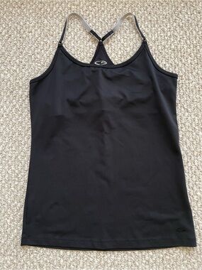 Champion Black Racerback Top
